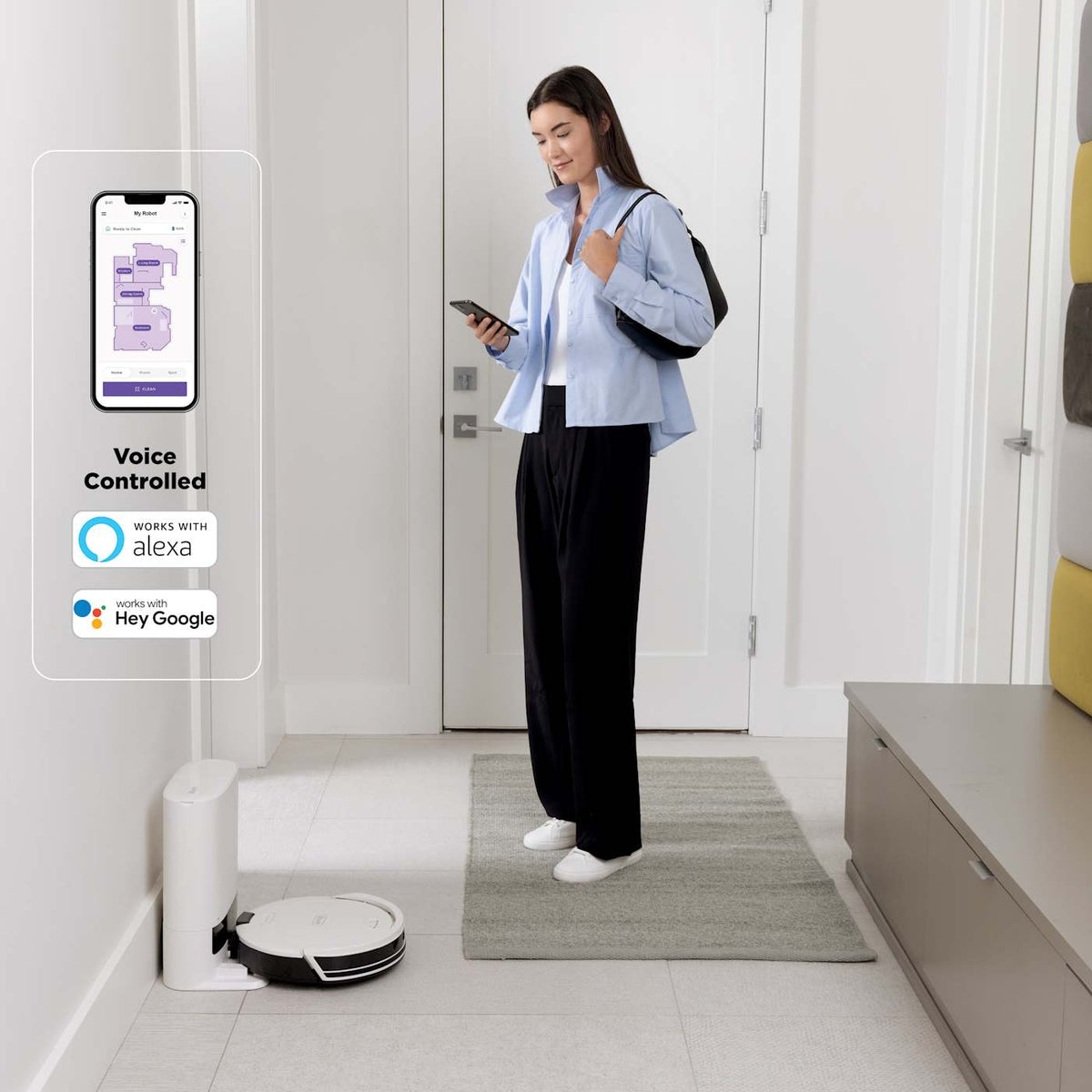 2025 Shark® Navigator® Robot Vacuum + Self-Empty Base