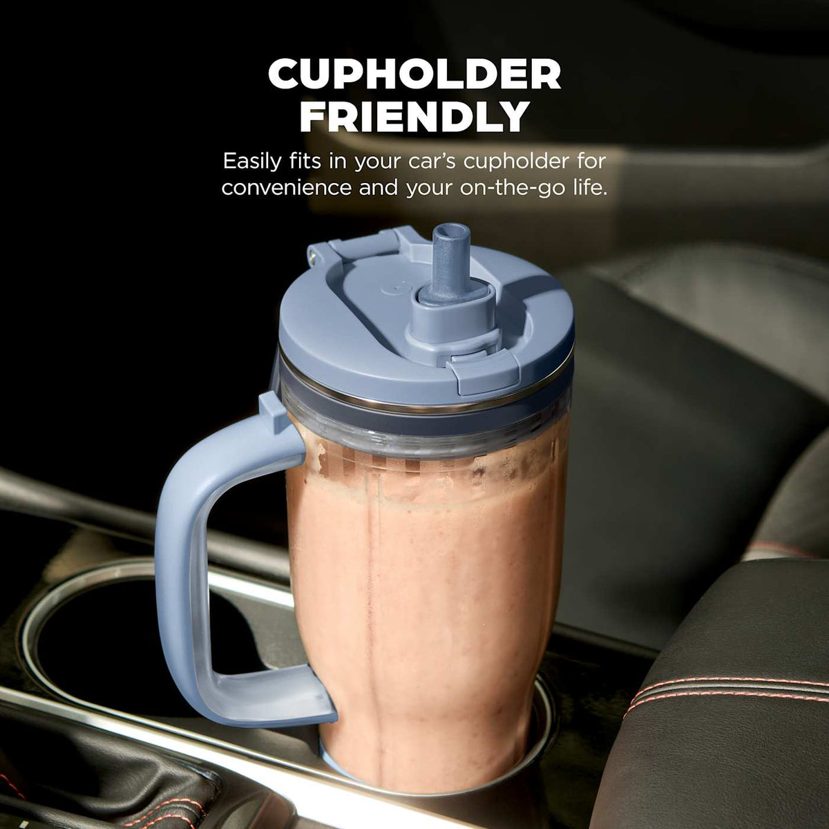 Ninja BlendBOSS™ 26oz Travel Tumbler and Straw in Cyberspace