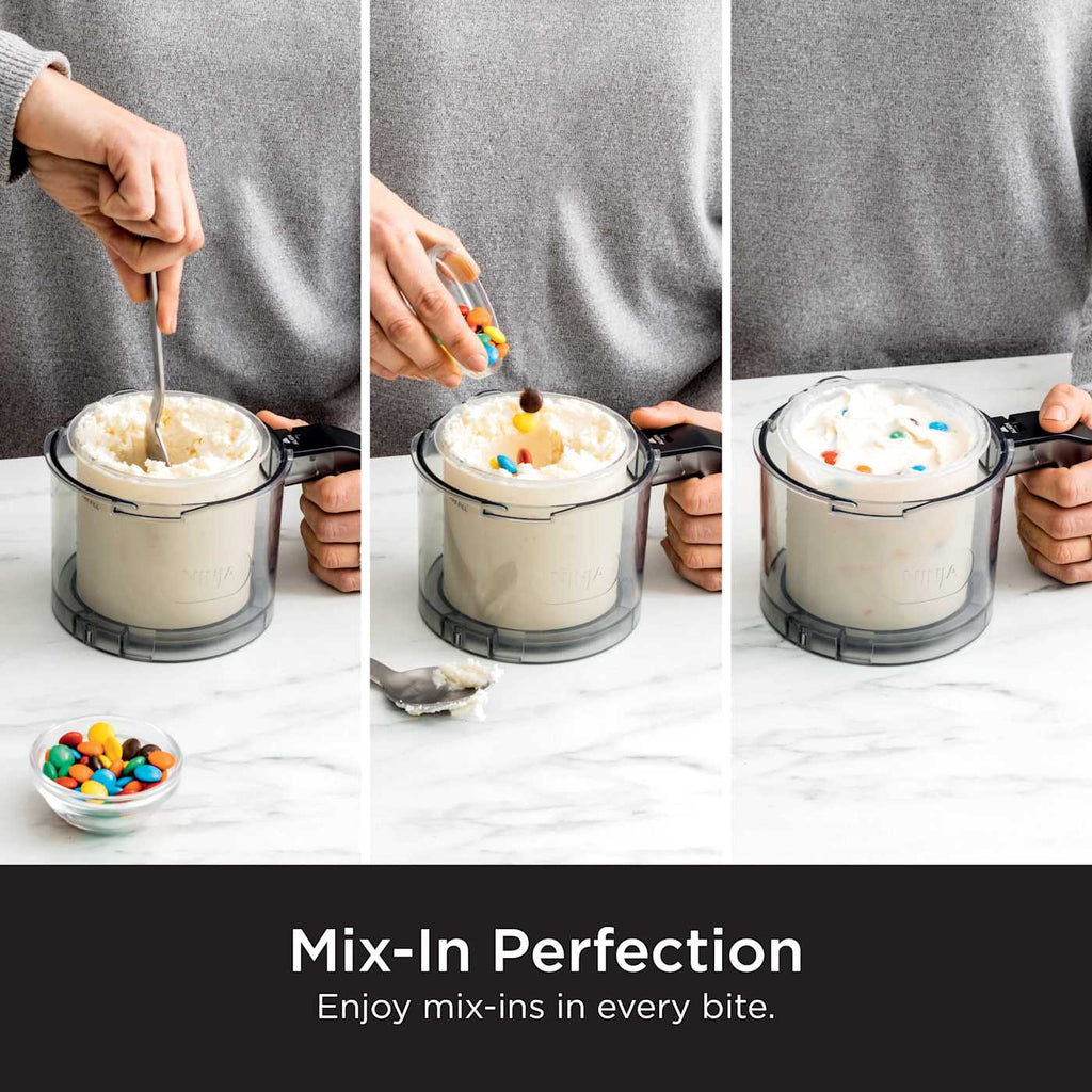 Ninja® CREAMi® 7-in-1 Ice Cream Maker and 2 Extra Pints Bundle