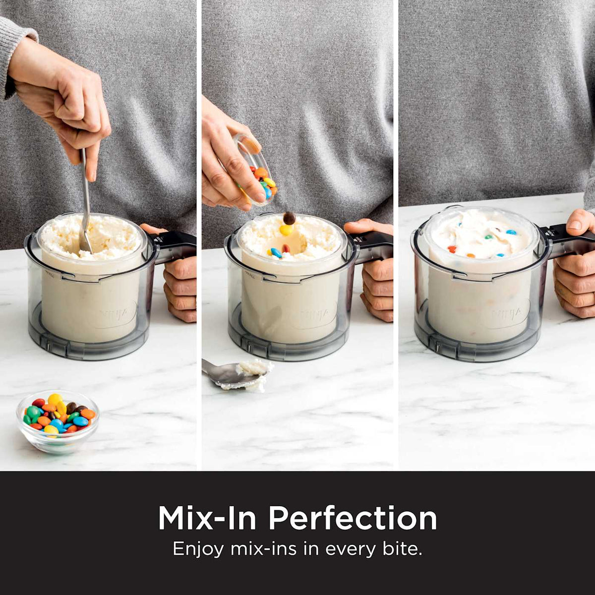 Ninja® CREAMi® 7-in-1 Ice Cream Maker and 2 Extra Pints Bundle