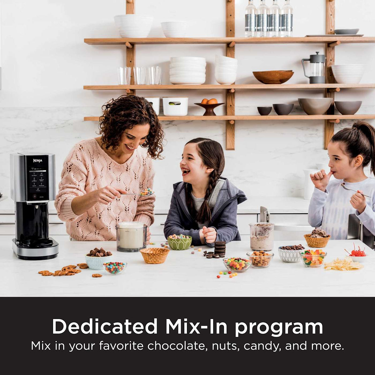 Ninja® CREAMi® 7-in-1 Ice Cream Maker and 2 Extra Pints Bundle