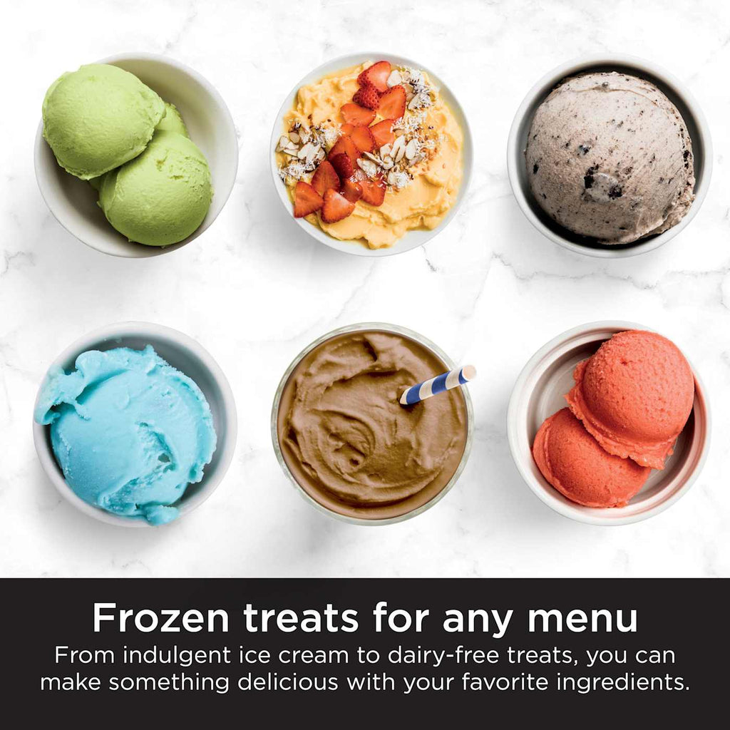 Ninja® CREAMi® 7-in-1 Ice Cream Maker and 2 Extra Pints Bundle