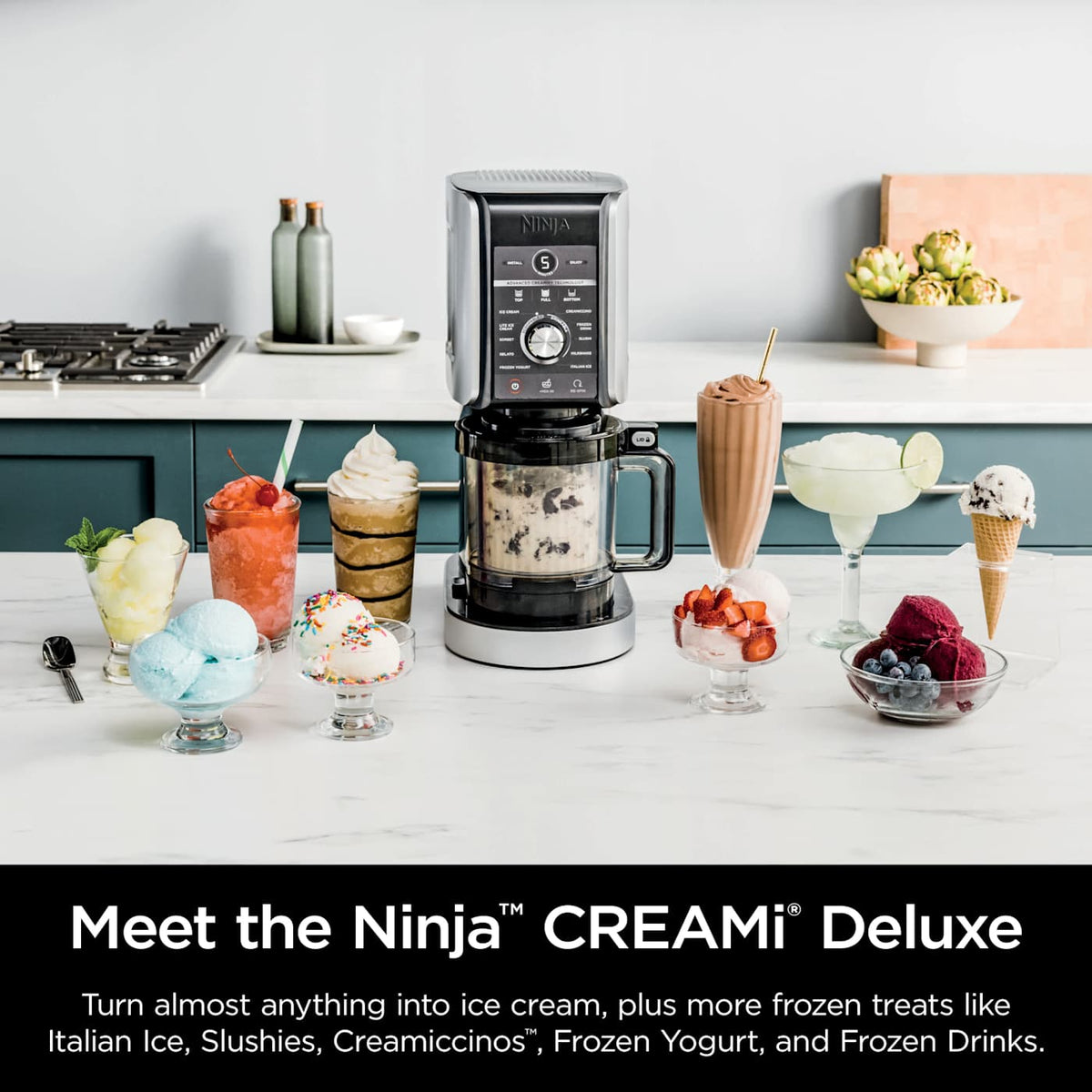 Ninja® CREAMi® XL Deluxe 11-in-1 Ice Cream and Frozen Treat Maker