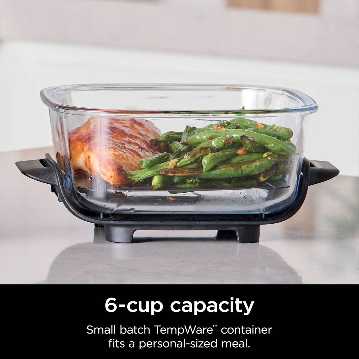 Ninja® Crispi™ 6-Cup CleanCrisp™ Glass Container
