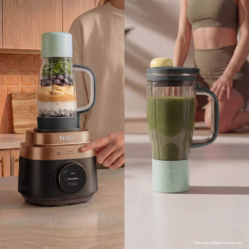 Ninja CrushBOSS™ 3-in-1 Blender, Tumbler & Food Processor in Onyx