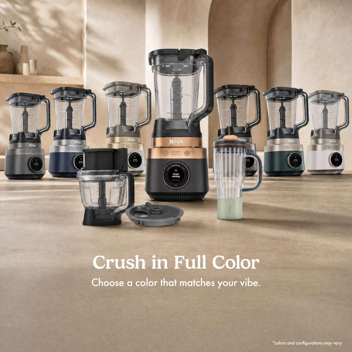 Ninja CrushBOSS Intelligent Blender in Mocha