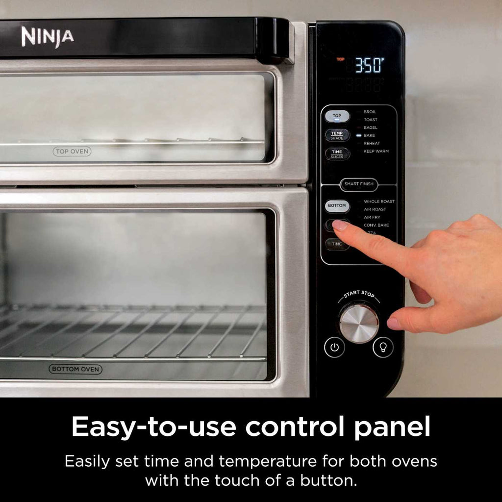Ninja® DCT401C 12-in-1 Double Oven with FlexDoor™
