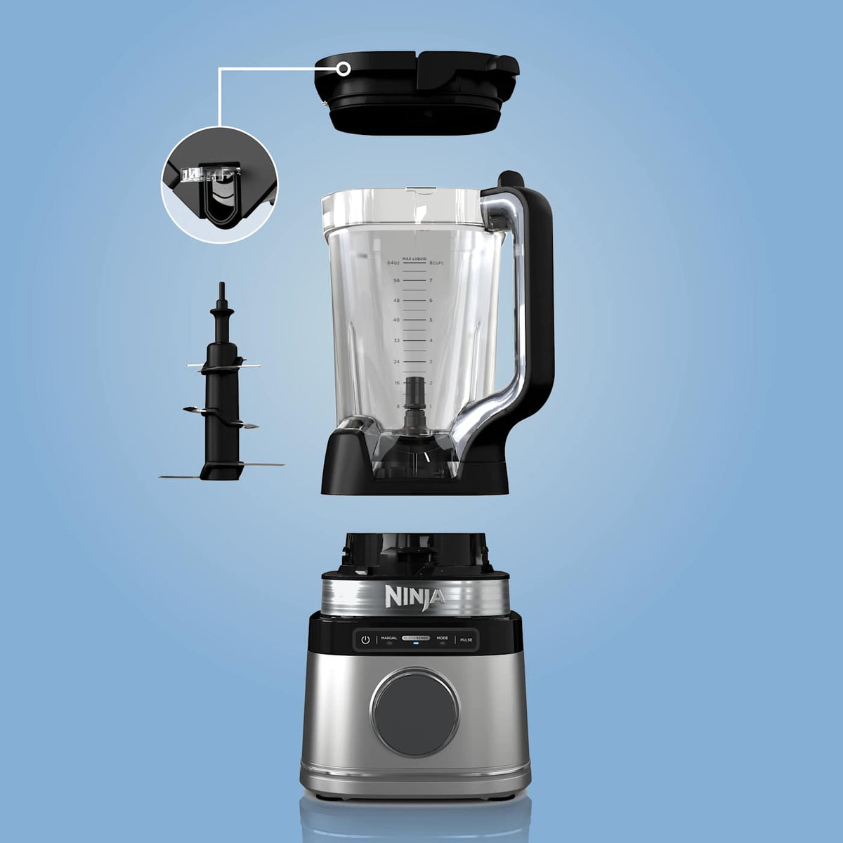 Ninja Detect™ Power Blender Pro with BlendSense™ Technology