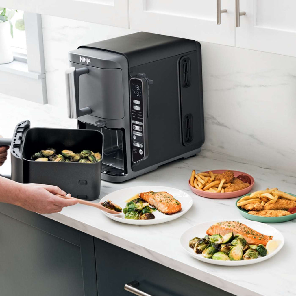 Ninja® DoubleStack™ 2 Basket 10 QT Air Fryer With Smart Thermometer