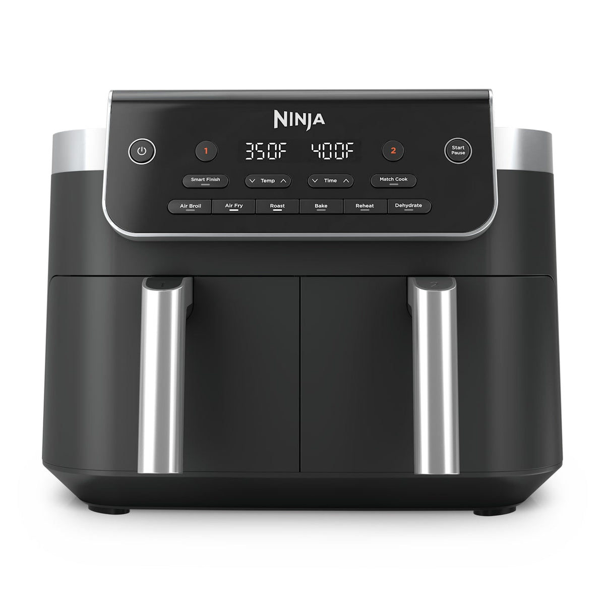 Ninja® DualZone™ 8-QT 6-in-1 Dual Air Fryer, Grey