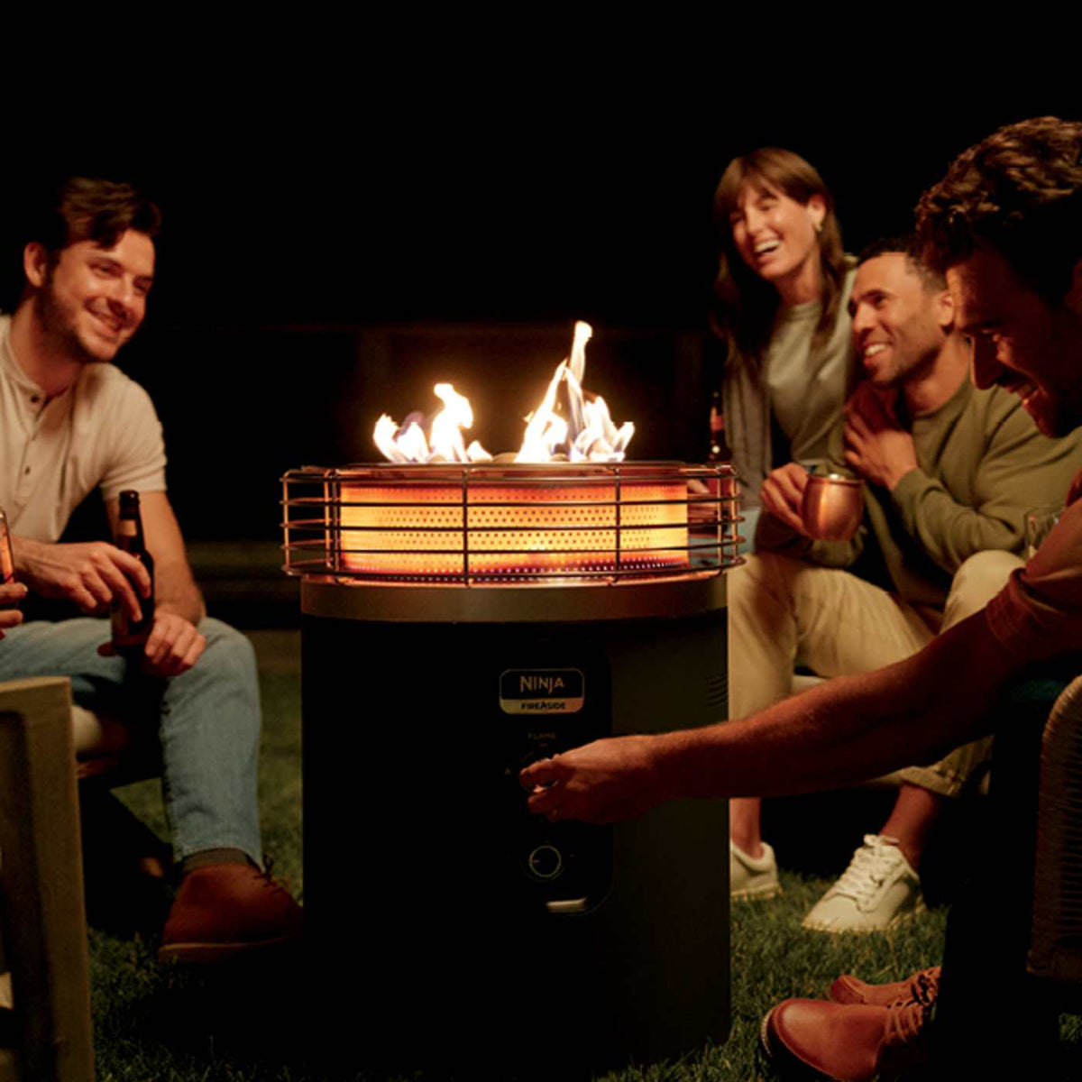 Ninja Fireside360™ Outdoor Heater & Fire Pit and Soft Cover Bundle
