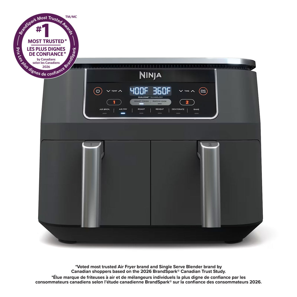 Ninja® Foodi™ 6-in-1, 8-qt. Double Air Fryer with DualZone™ Technology