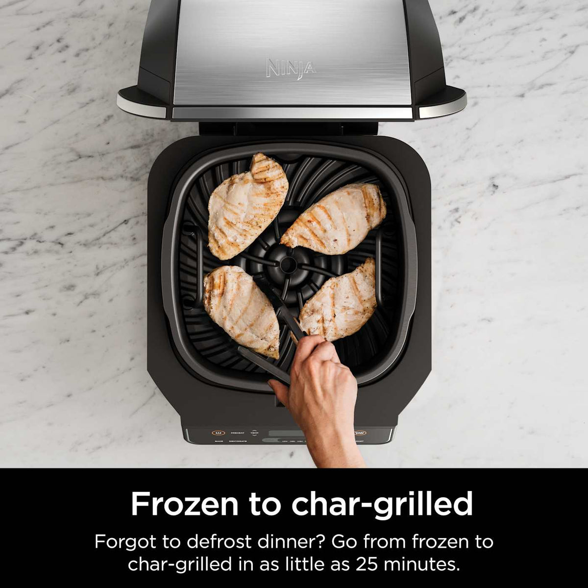 Ninja® Foodi® 6-in-1 Indoor Grill & 4-Quart Air Fryer