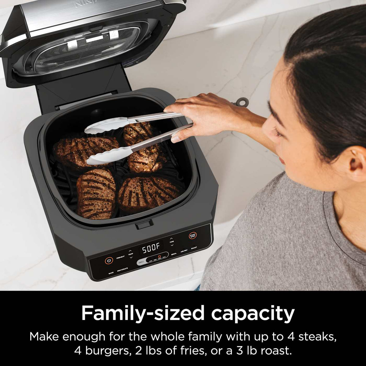 Ninja® Foodi® 6-in-1 Indoor Grill & 4-Quart Air Fryer