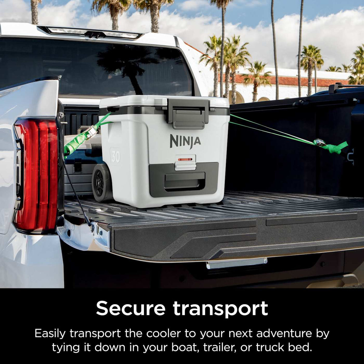 Ninja FrostVault™ 30qt Wheeled Cooler with Dry Zone, Lakeshore Blue