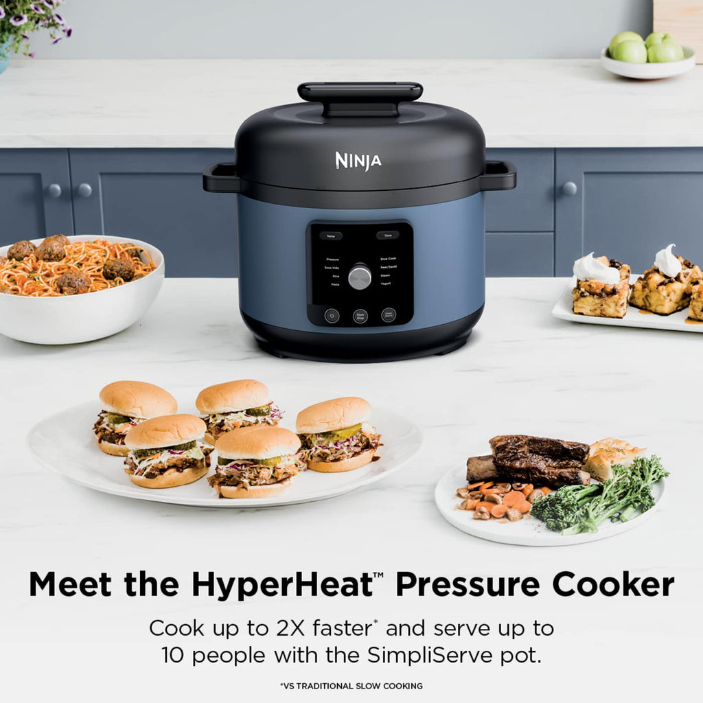 Ninja HyperHeat™ 6.5-qt Pressure Cooker with SimpliServe™ Pot​