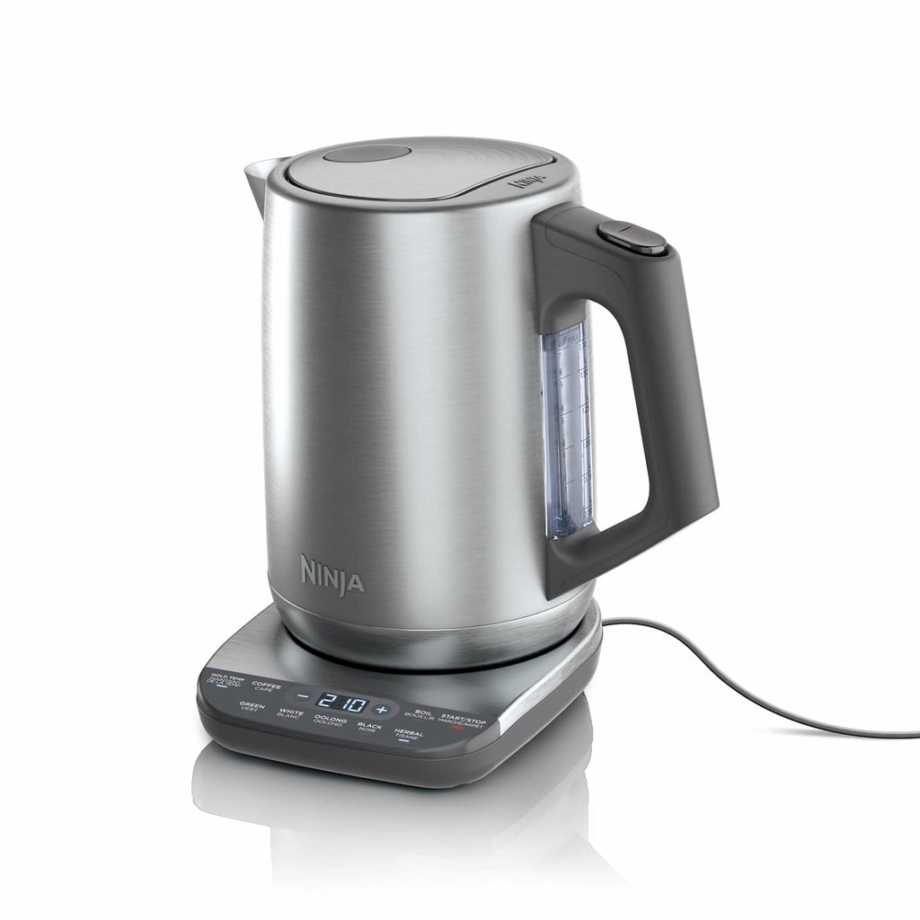 Ninja® KT200C Precision Temperature Electric Kettle, 1500 watts, BPA Free, Stainless, 7-Cup Capacity, Hold Temp Setting