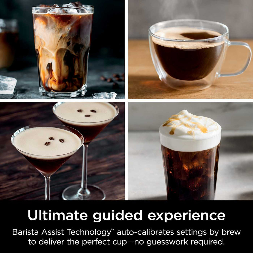 Ninja Luxe™ Café Premier Series 3-in-1 Espresso Machine Drip Coffee Maker & Cold Brew Machine