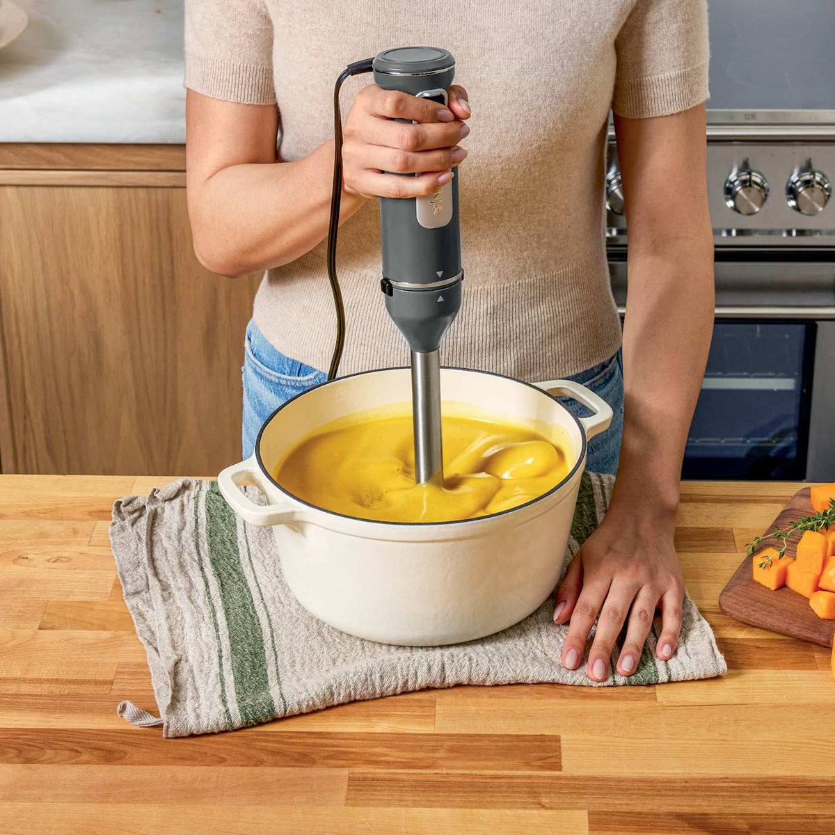 Ninja® Power Duo Immersion Blender with Whisk (Dark Gray)