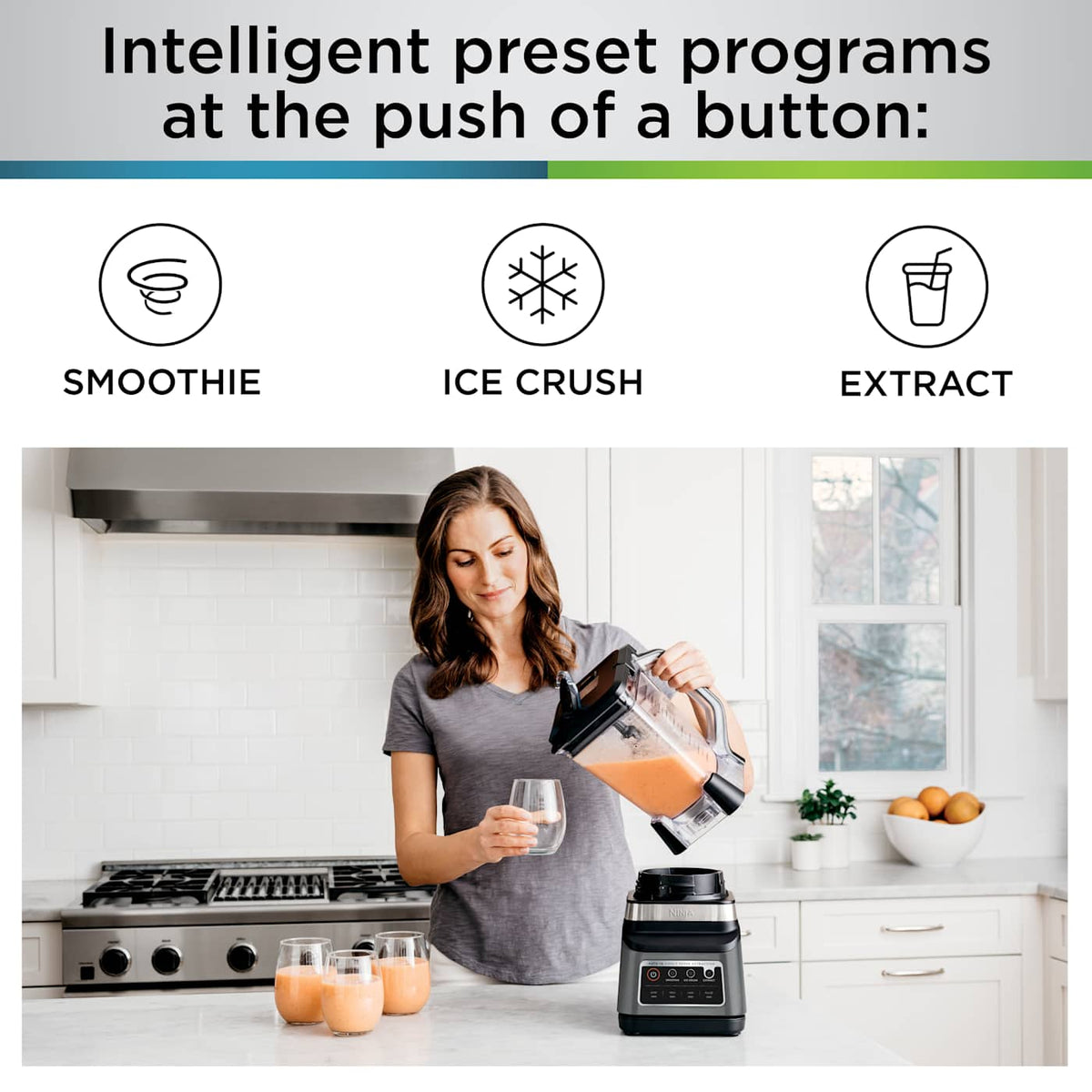 Ninja® Professional Plus & Personal Blender DUO® with Auto-iQ® & Nutri Ninja® Cups