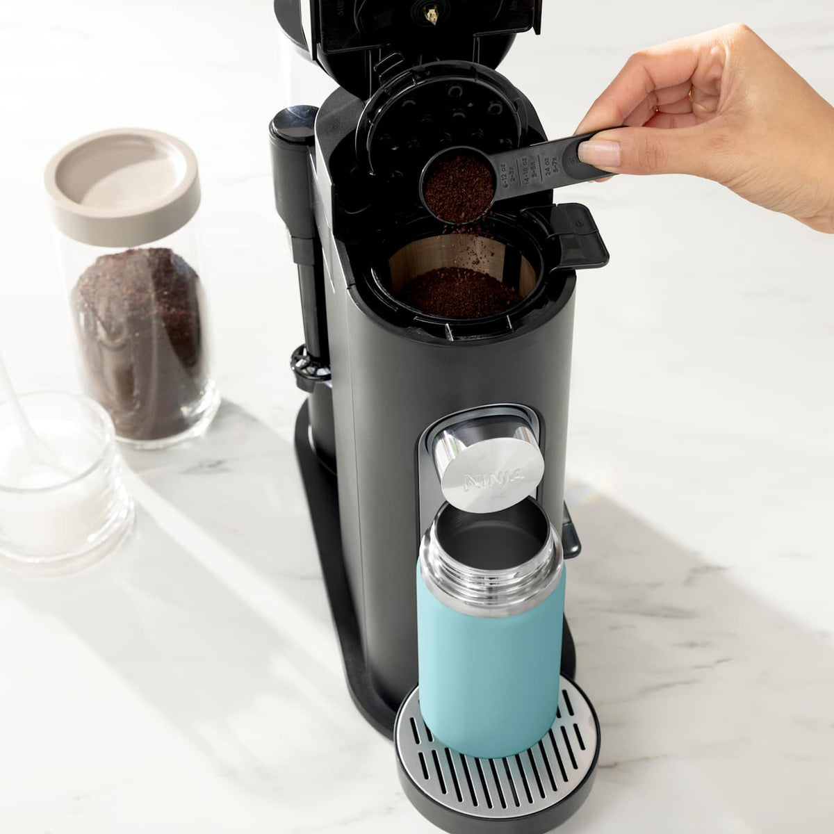 Ninja® Single-Serve Pods & Grounds Specialty Coffee Maker Black