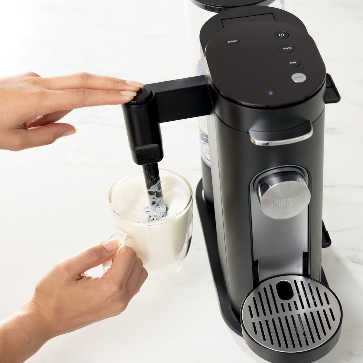 Ninja® Single-Serve Pods & Grounds Specialty Coffee Maker Black