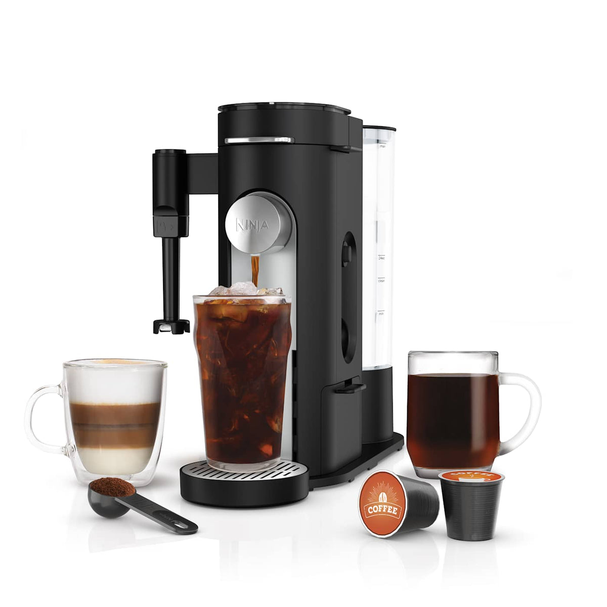 Ninja® Single-Serve Pods & Grounds Specialty Coffee Maker Black
