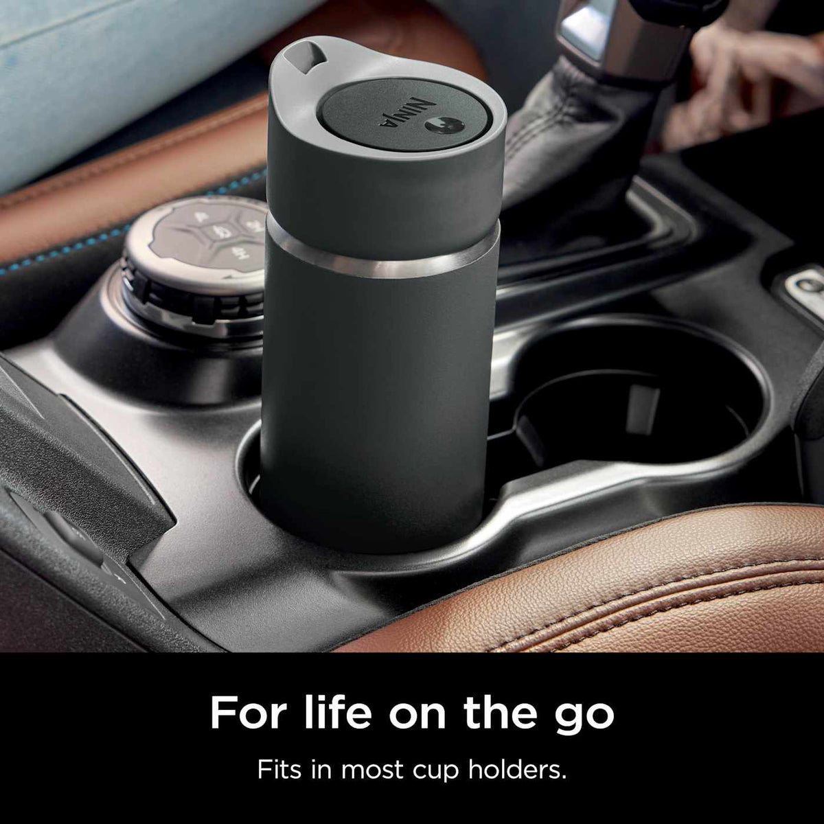 Ninja Sip Perfect™ 16oz Travel Mug, Jade Green