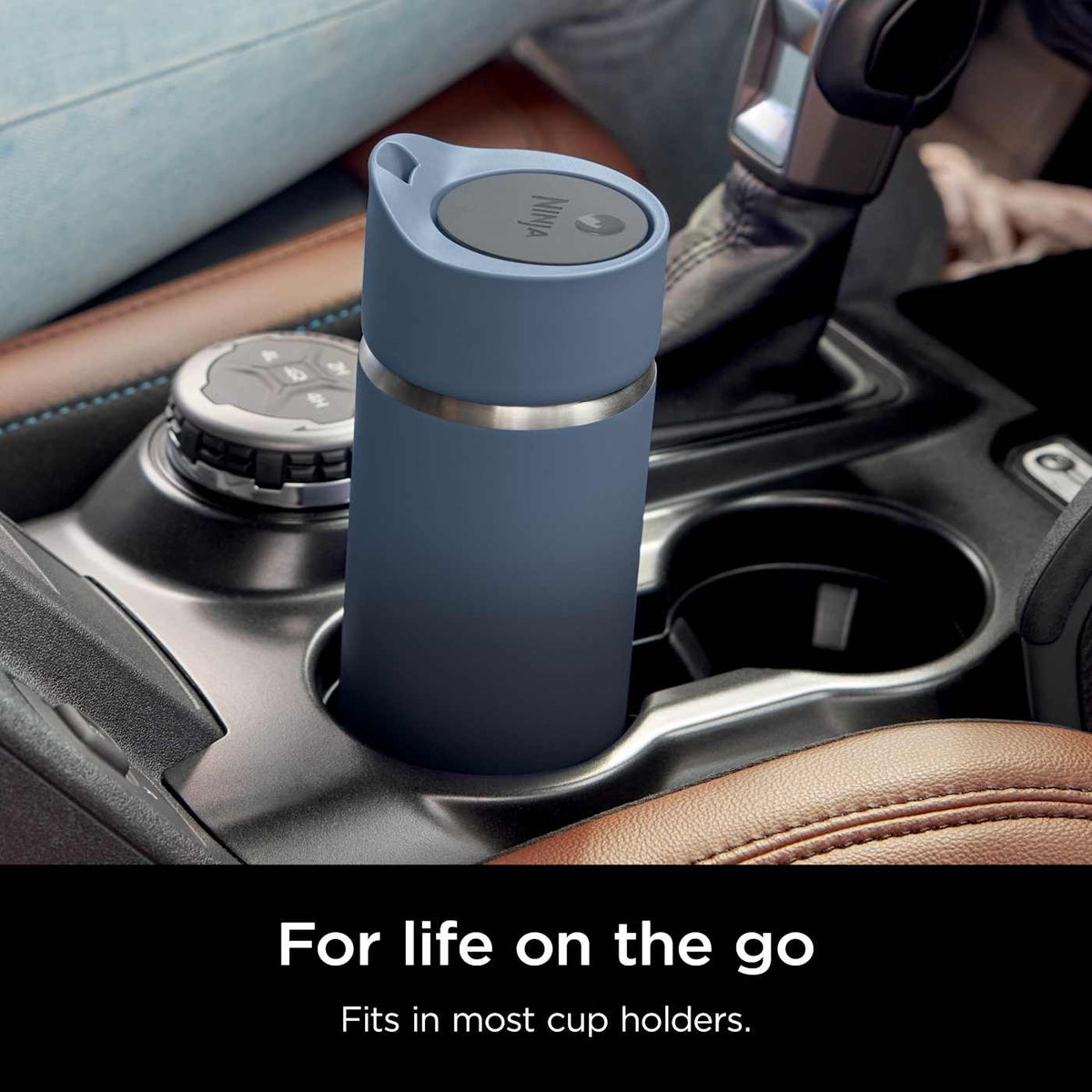 Ninja Sip Perfect™ 16oz Travel Mug, Jade Green