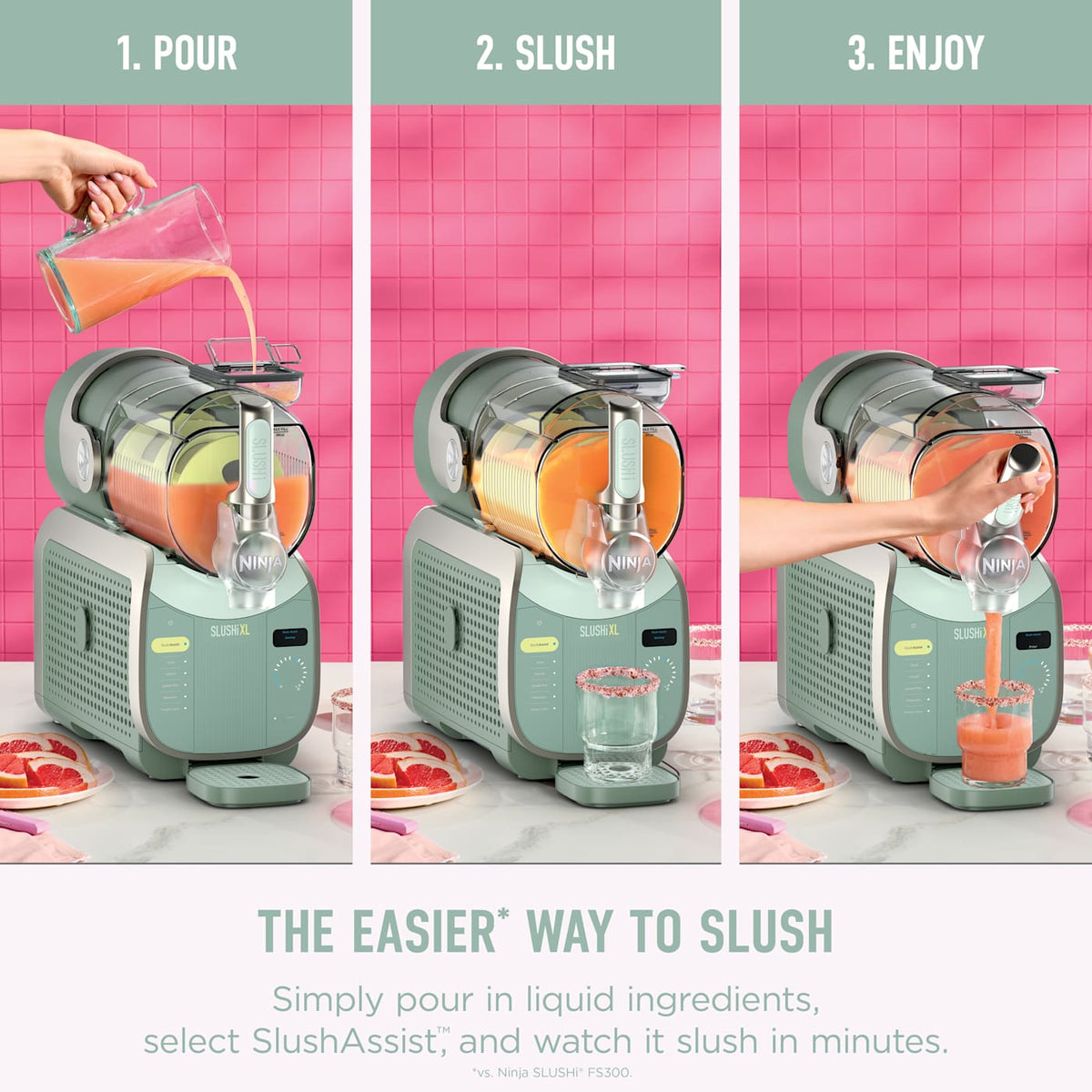 Ninja SLUSHi XL Slushie Machine in Green