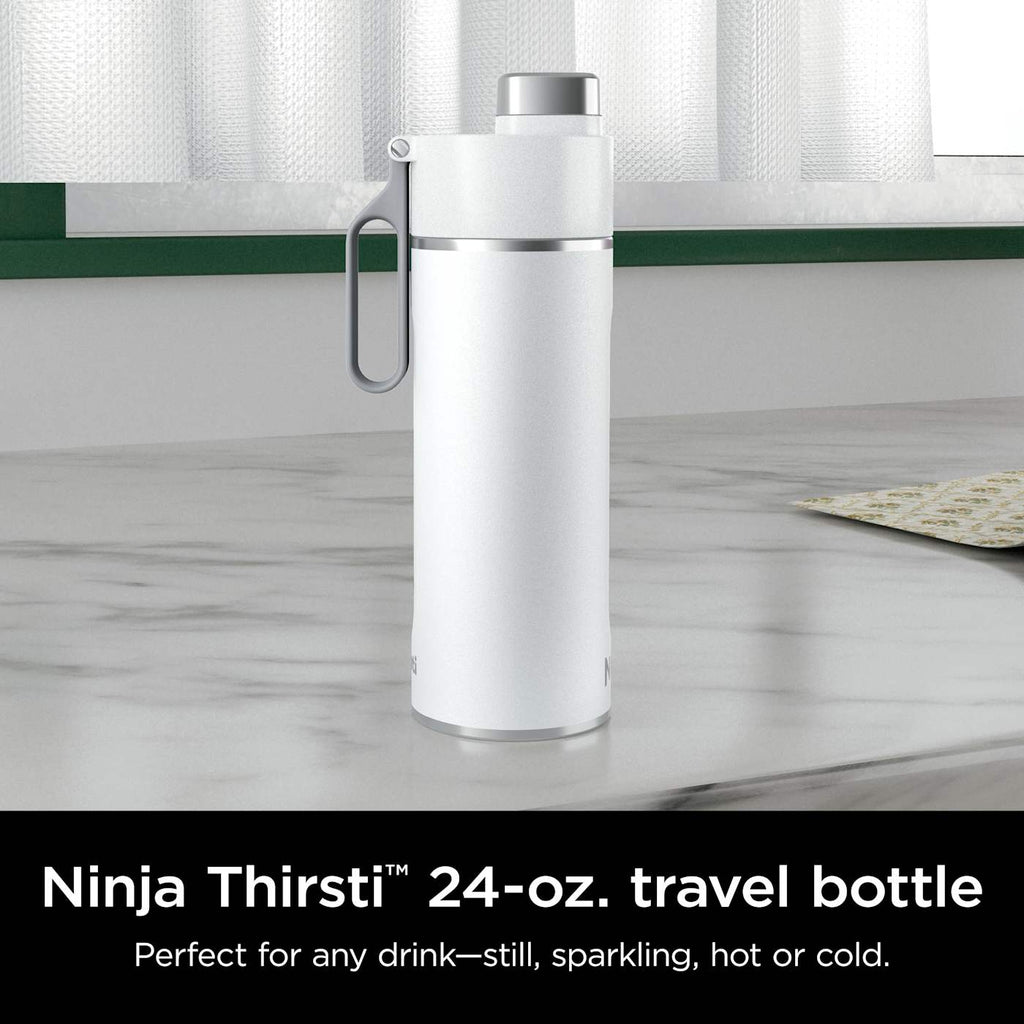 Ninja Thirsti™ 709mL. Travel Bottle, Blue