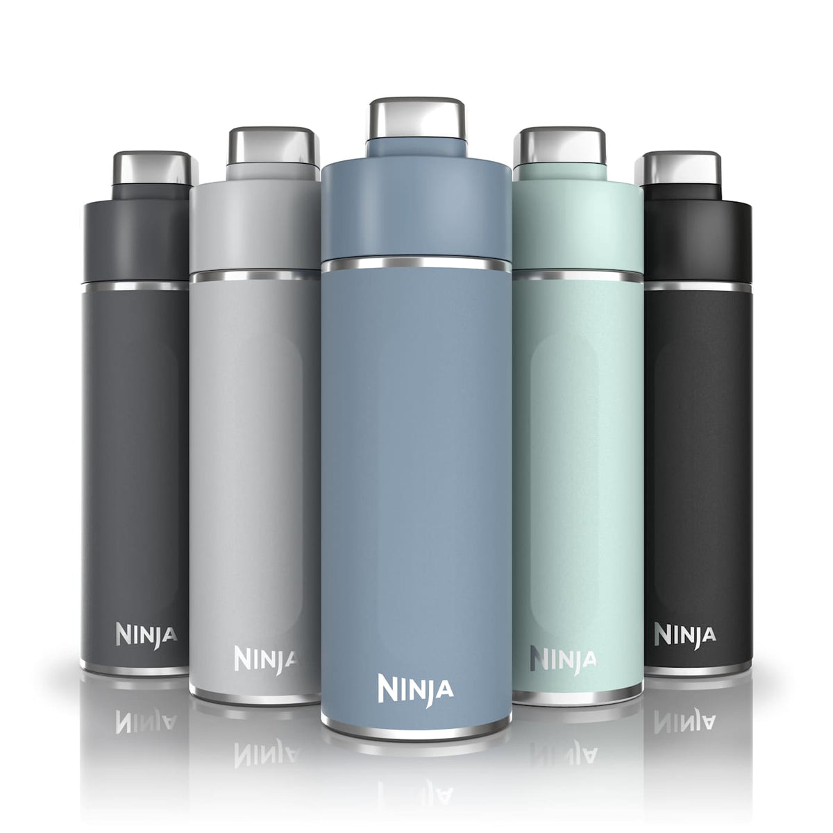 Ninja Thirsti™ 709mL. Travel Bottle, Blue