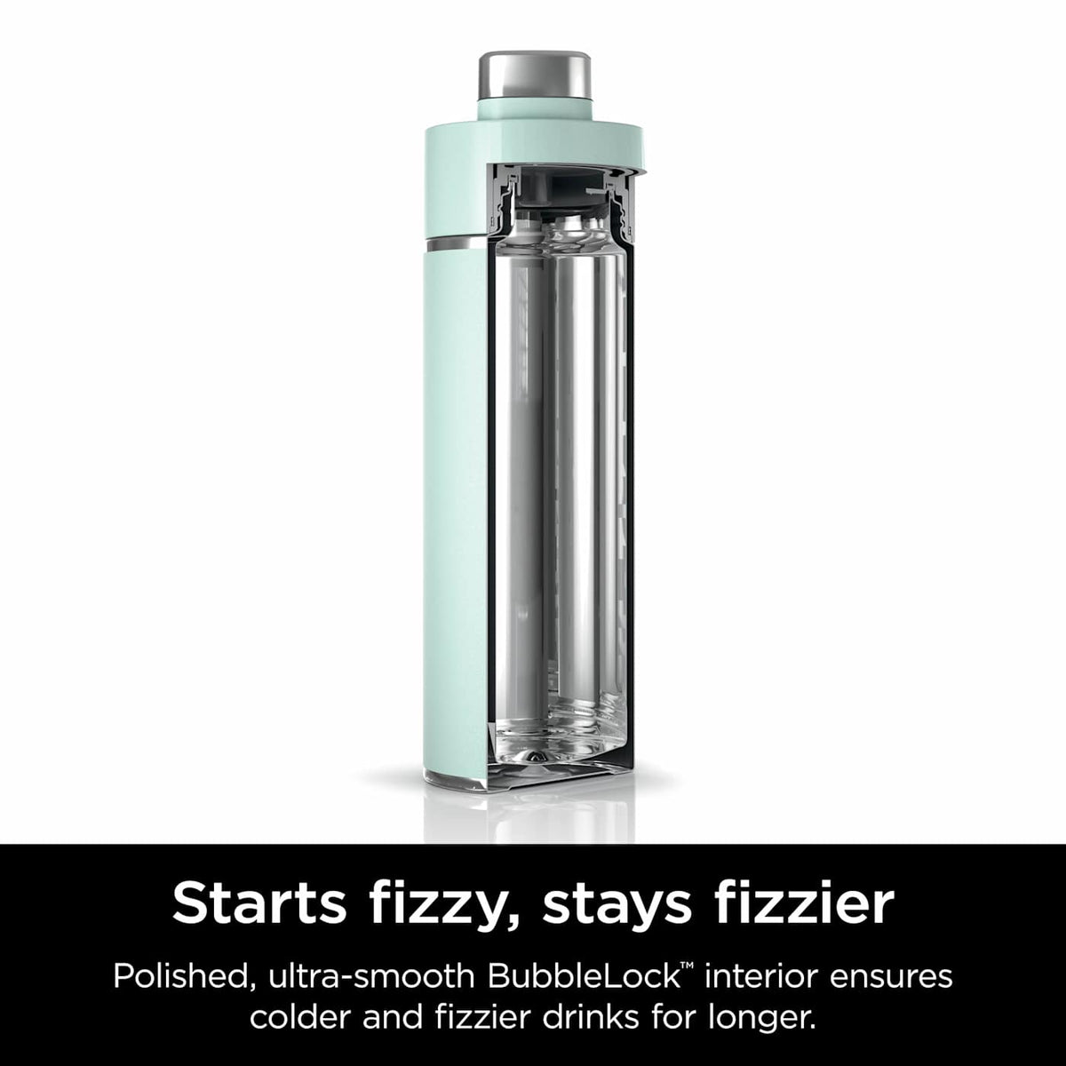 Ninja Thirsti™ 709mL. Travel Bottle, Blue