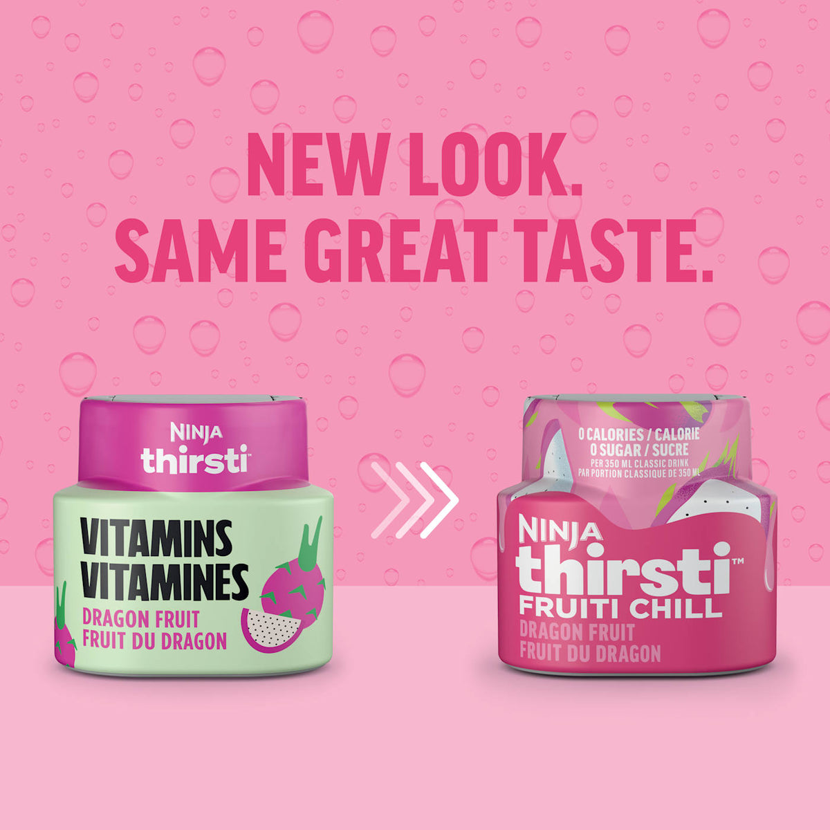 Ninja Thirsti™ FRUITI CHILL Dragon Fruit Flavored Water Drops