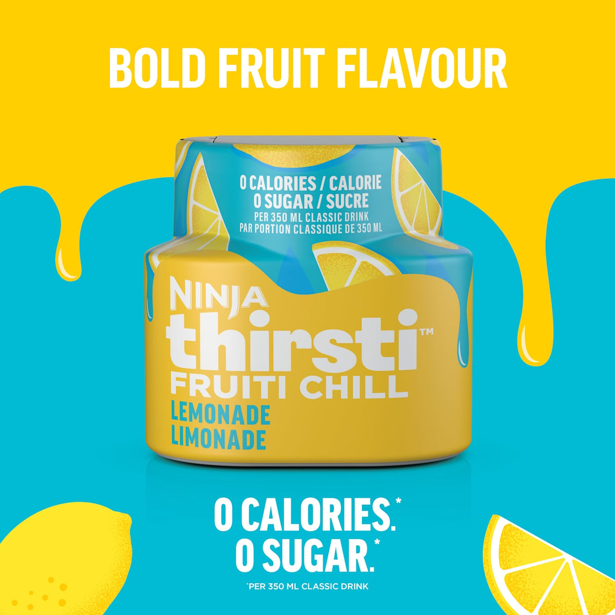 Ninja Thirsti™ FRUITI CHILL Lemonade Flavored Water Drops