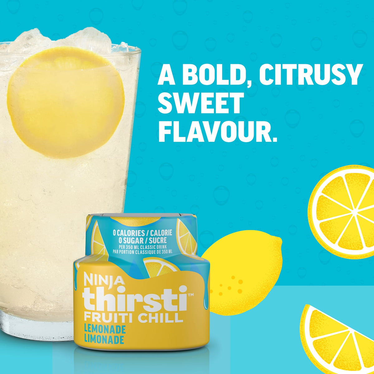 Ninja Thirsti™ FRUITI CHILL Lemonade Flavored Water Drops