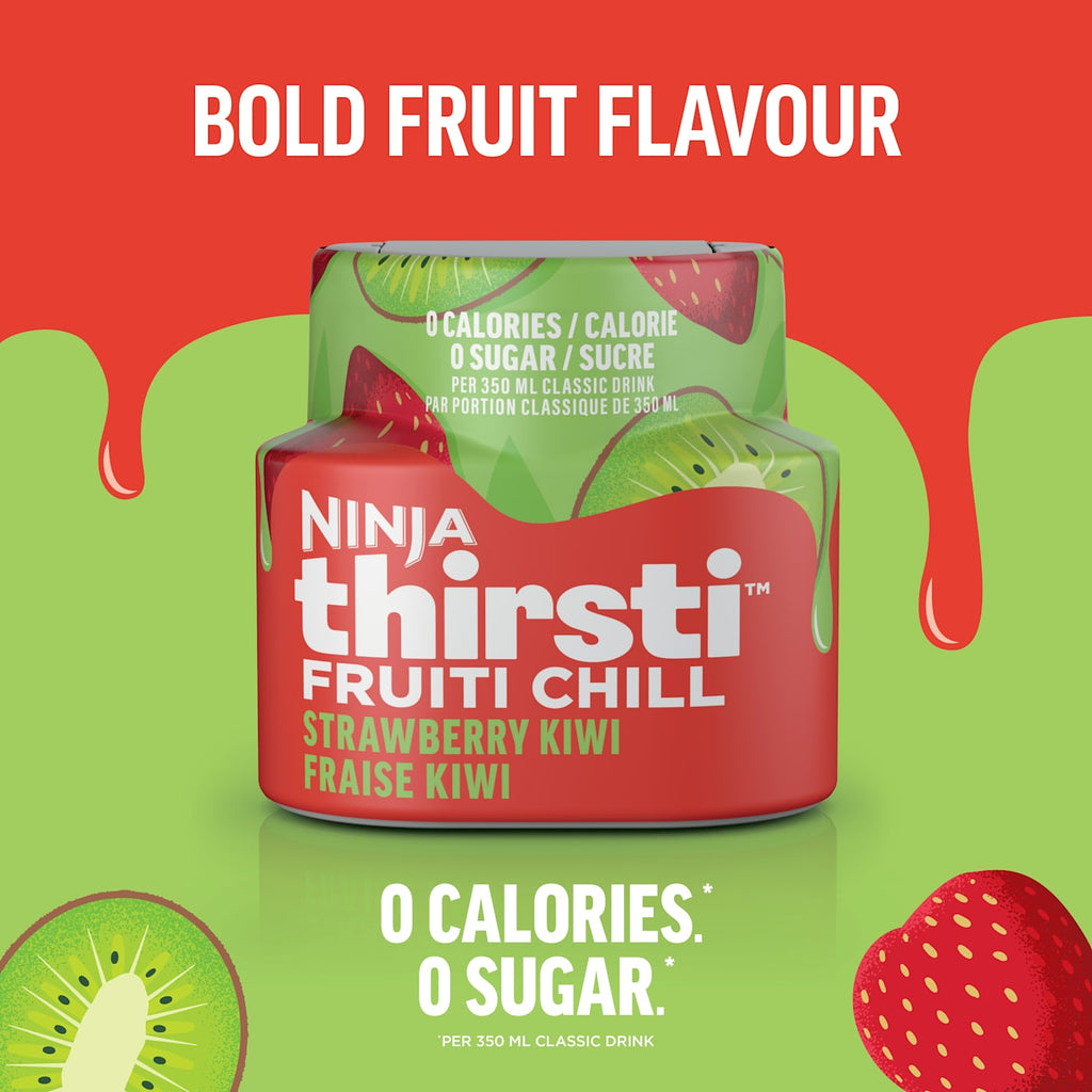 Ninja Thirsti™ FRUITI CHILL Strawberry Kiwi Flavored Water Drops