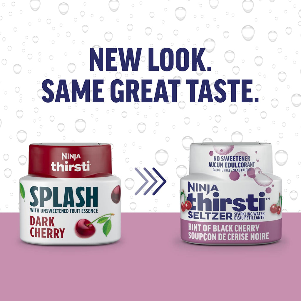 Ninja Thirsti™ SELTZER Black Cherry Flavored Water Drops