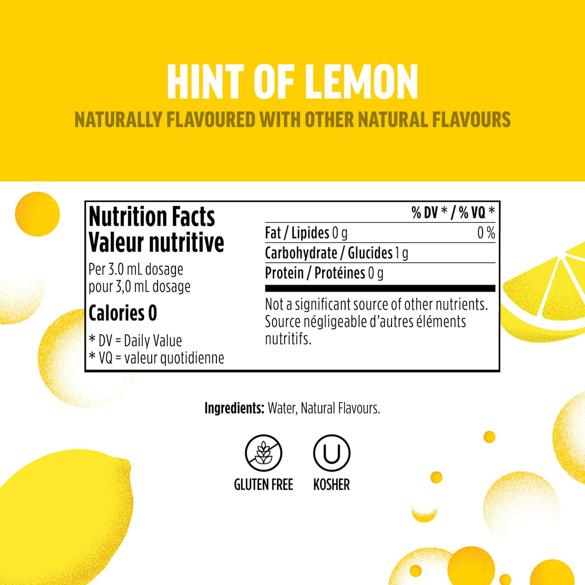 Ninja Thirsti SELTZER Lemon Flavored Water Drops