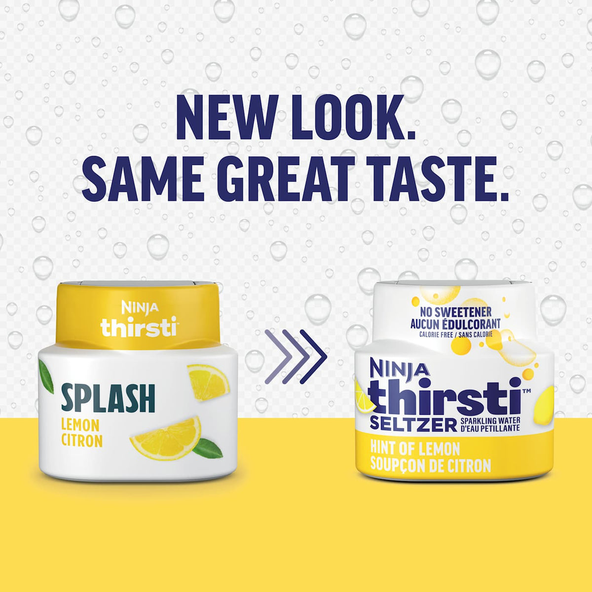 Ninja Thirsti SELTZER Lemon Flavored Water Drops