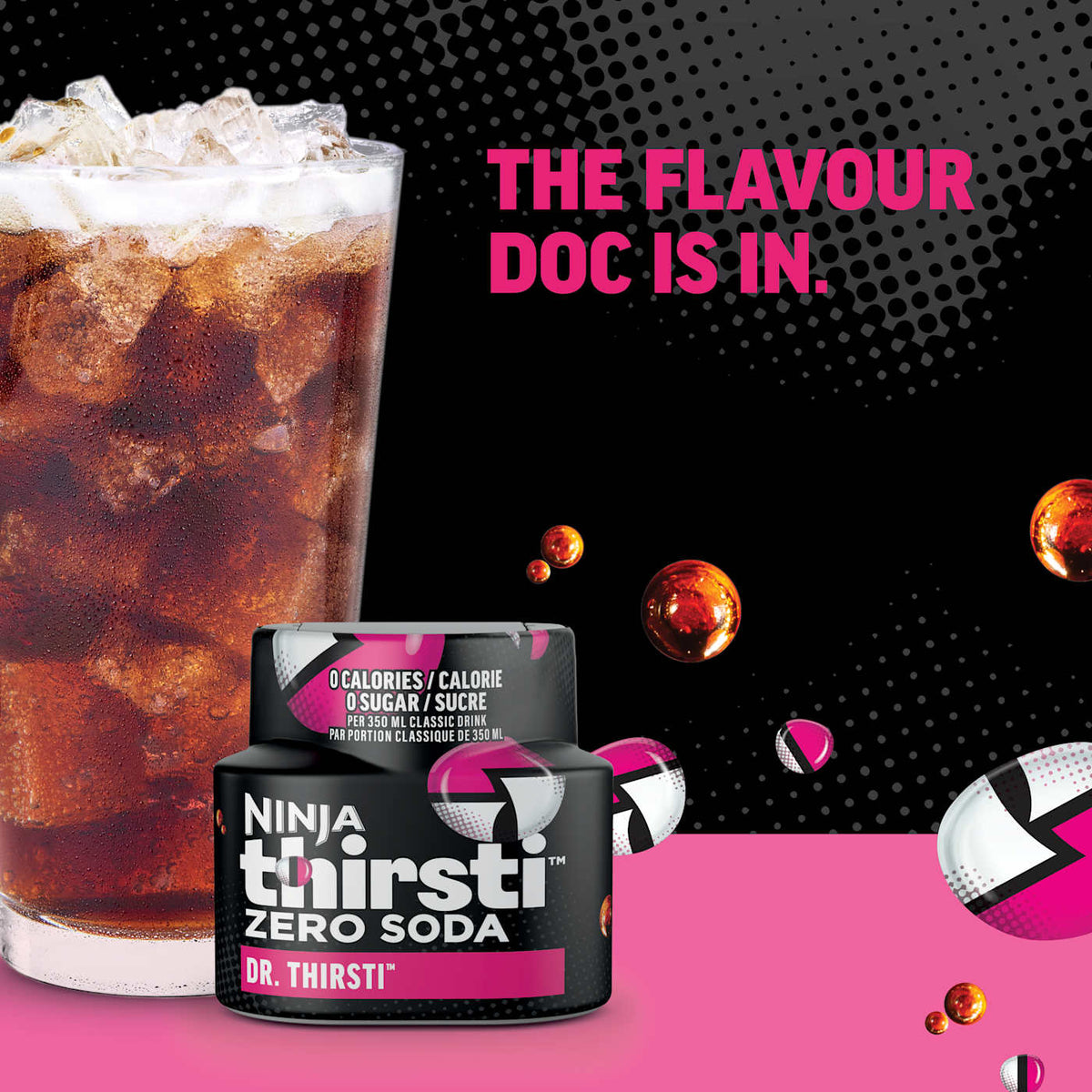 Ninja Thirsti ZERO SODA Dr. Thirsti™ Flavored Water Drops