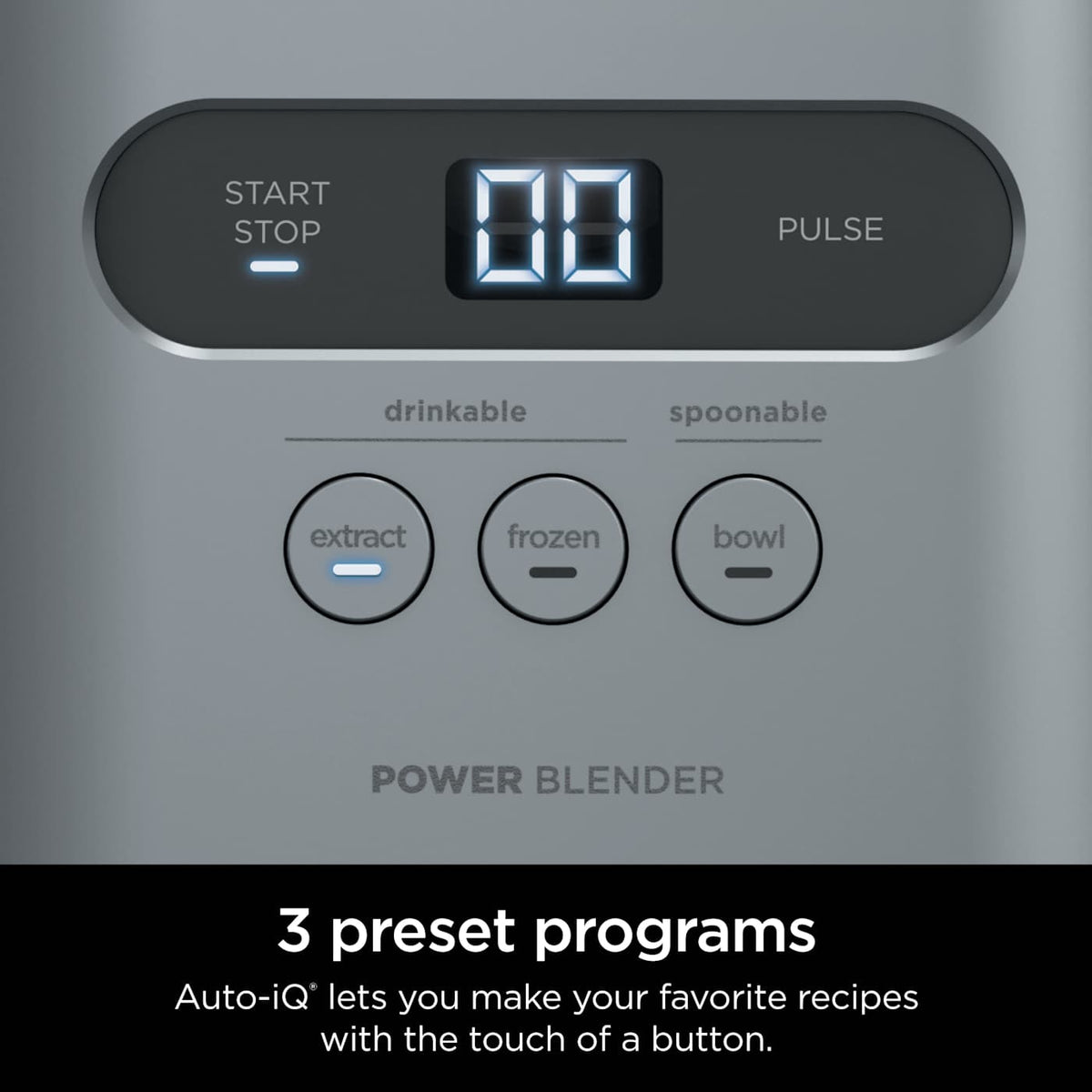 Ninja® TWISTi™, HIGH-SPEED Blender DUO 3 Preset Auto-iQ® Programs SS150C