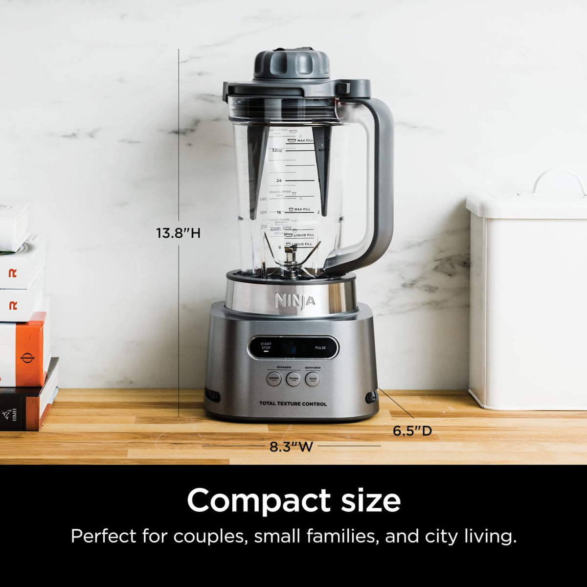 Ninja® TWISTi™, HIGH-SPEED Blender DUO 3 Preset Auto-iQ® Programs SS150C