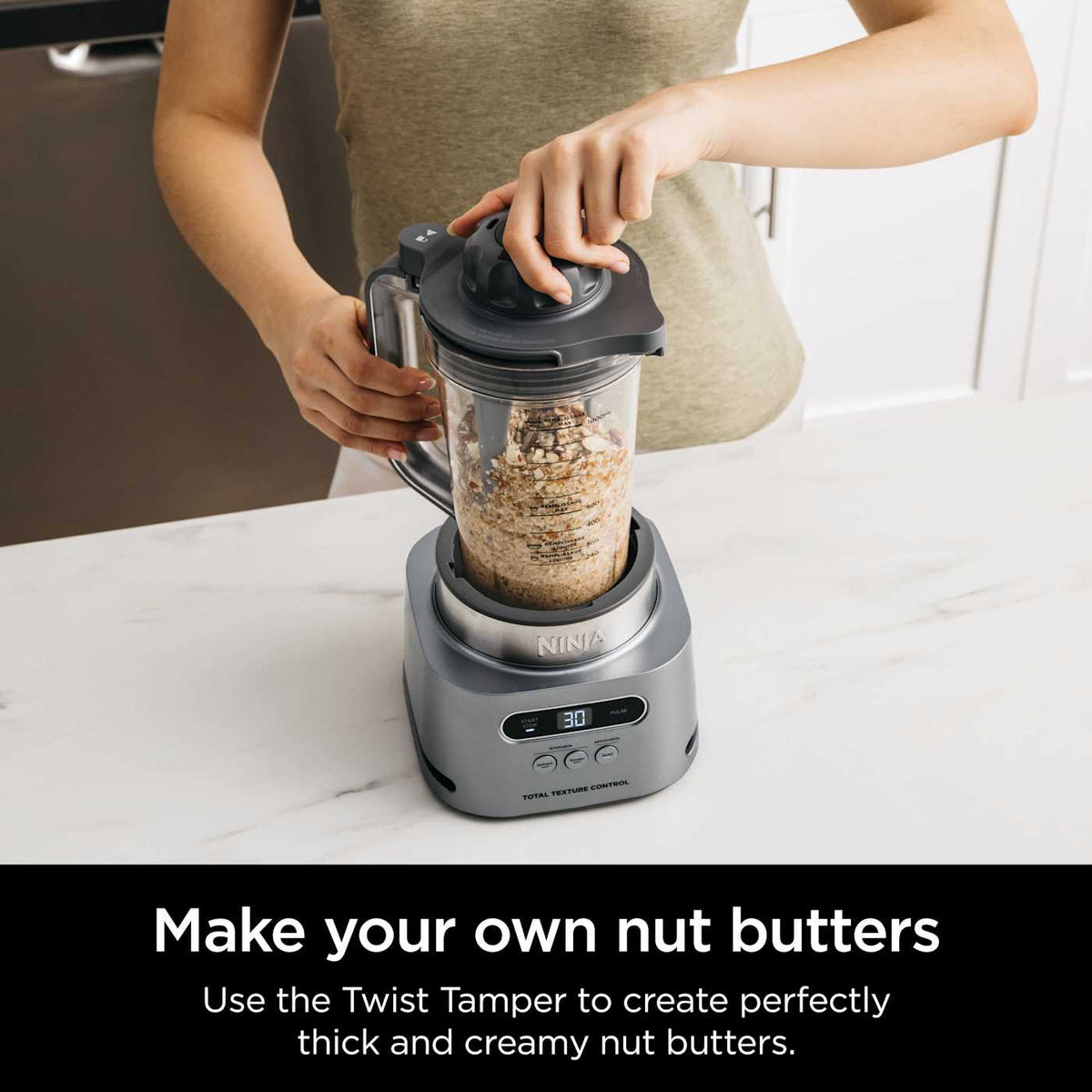 Ninja® TWISTi™, HIGH-SPEED Blender DUO 3 Preset Auto-iQ® Programs SS150C