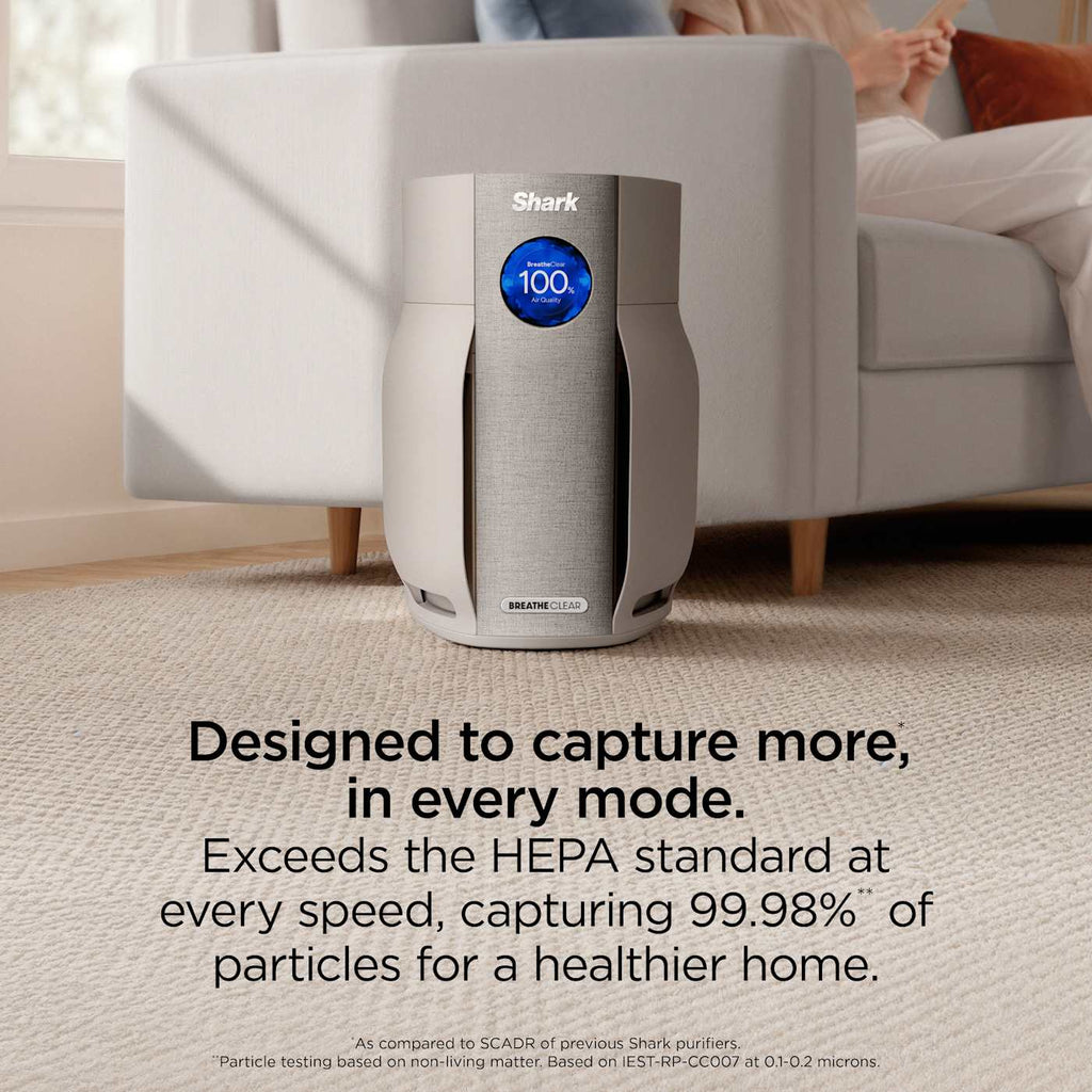 Shark BreatheClear™ Air Purifier with NeverChange™, Dove