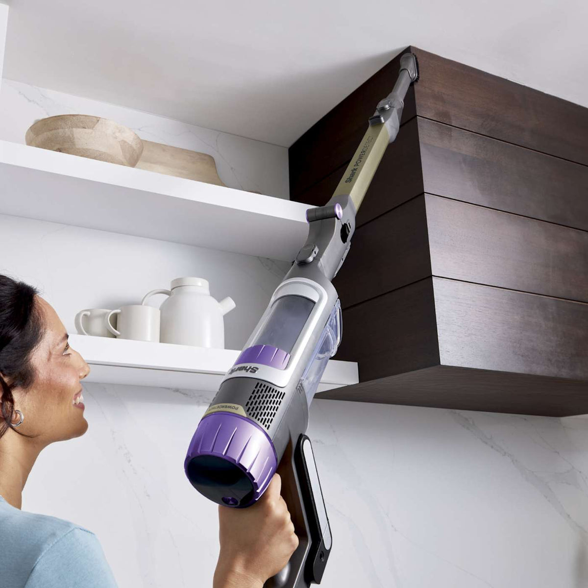 Shark® Cordless PowerDetect™ Clean & Empty System and Shark® Steam Mop Bundle