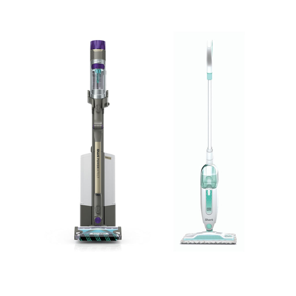 Shark® Cordless PowerDetect™ Clean & Empty System and Shark® Steam Mop Bundle