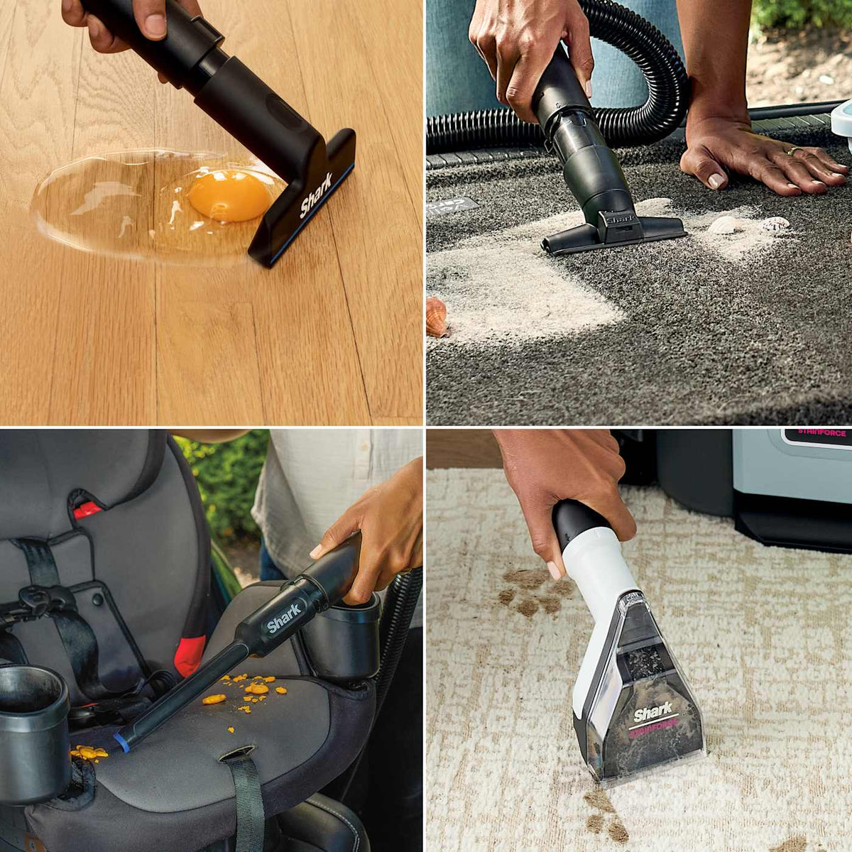 Shark® EveryMess™ Corded Portable Wet & Dry Vac and Stain Remover, Light Blue