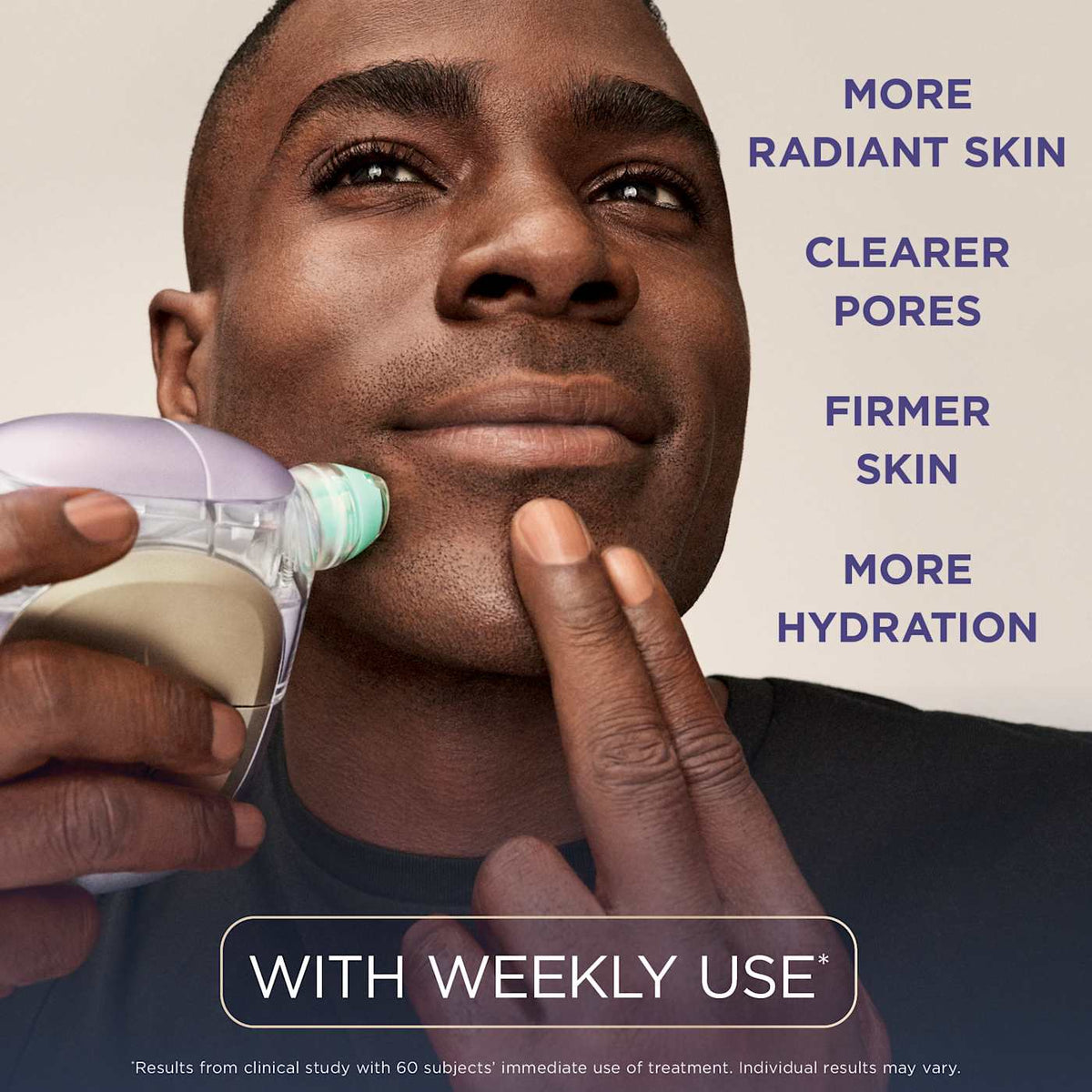 Shark™ FacialPro™ Glow At Home Hydro-Powered Facial System in Lilac