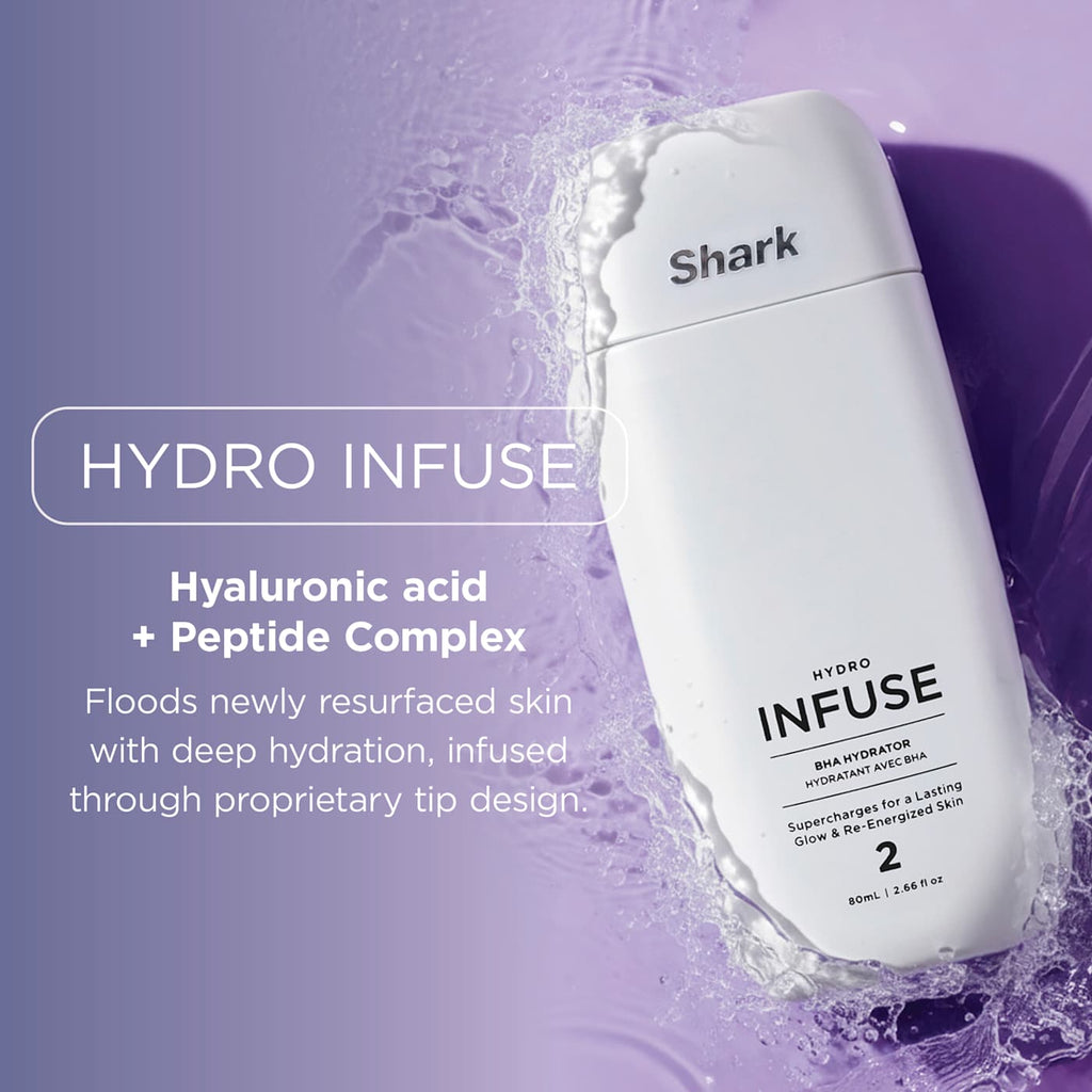 Shark™ FacialPro™ Glow At Home Hydro-Powered Facial System in Lilac